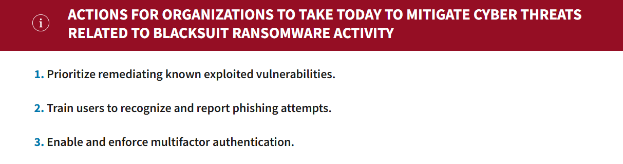 Royal Ransomware Advisory